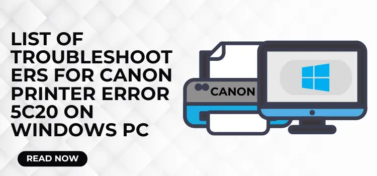 Canon Printer Error 5C20