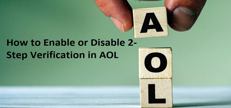 add or disable 2 Step Verification